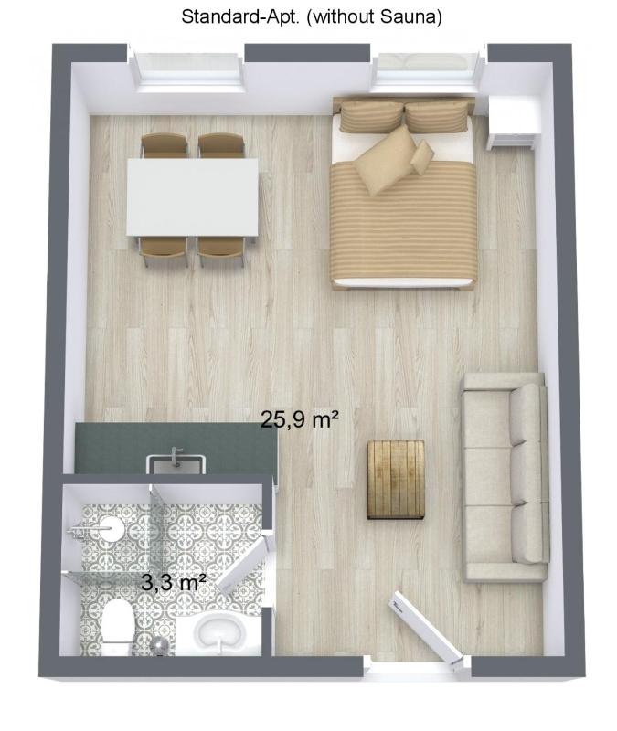 Standard Apartment (without Sauna)  image 1