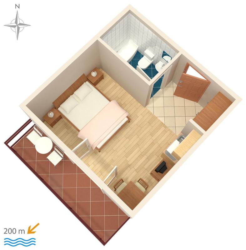 Apartments with parking space Baska Voda Makarska - 6773 - image 20