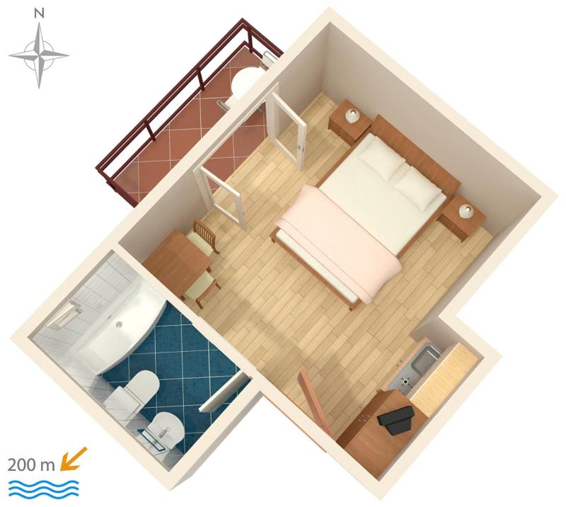 Apartments with parking space Baska Voda Makarska - 6773 - image 22