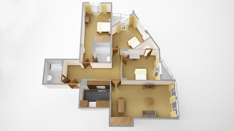 Deluxe Three-Bedroom Apartment image 2
