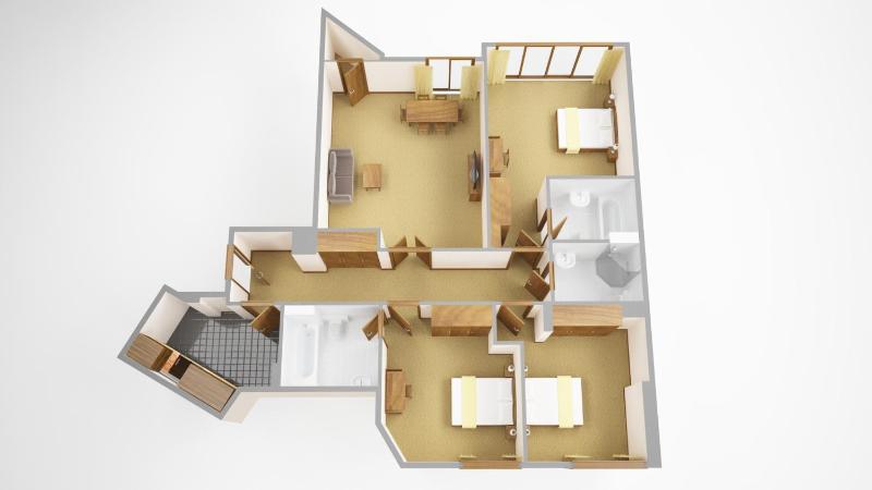 Luxury Three-Bedroom Apartment image 2