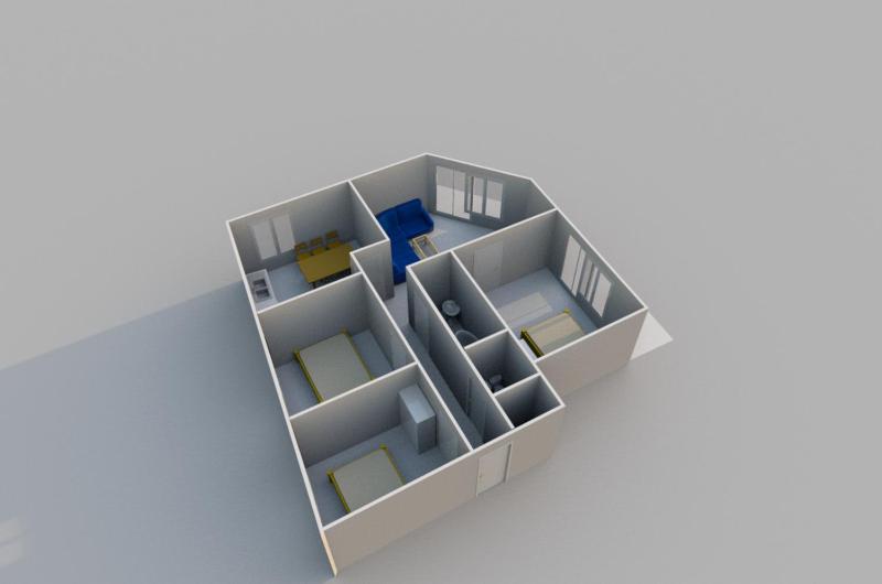 Three-Bedroom Apartment with Balcony image 2