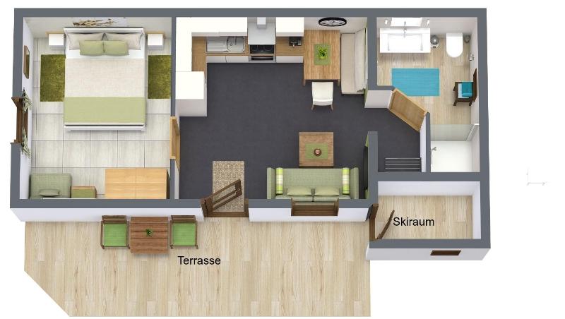One-Bedroom Apartment image 2