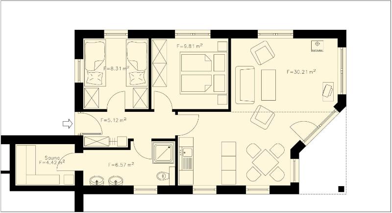 Strandhus Sellin - Apt. 02 - image 22