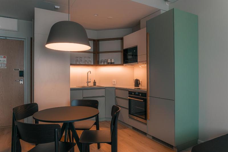 Apartment with double bed (The apartments are within walking distance of the Seurahuone) image 1