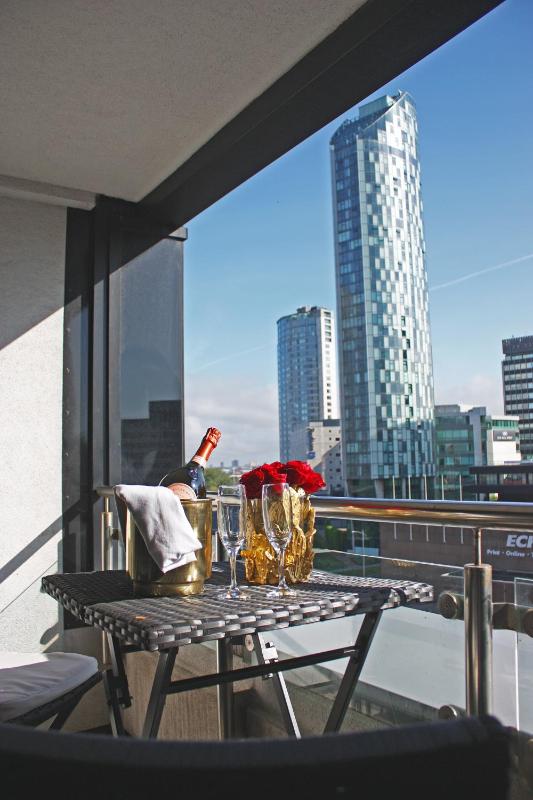 One Bedroom Apartment with Balcony and City View image 2