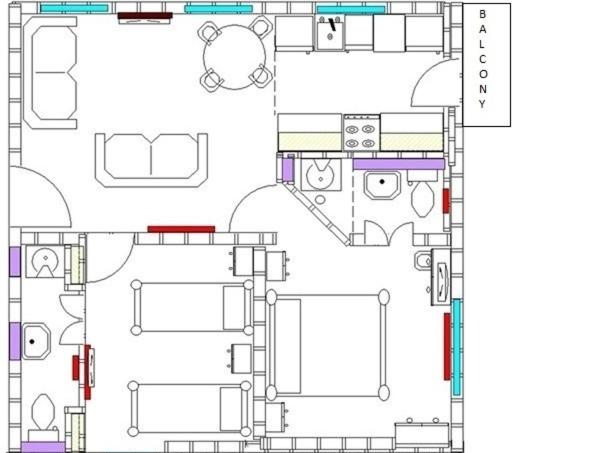 Two-Bedroom Apartment image 4