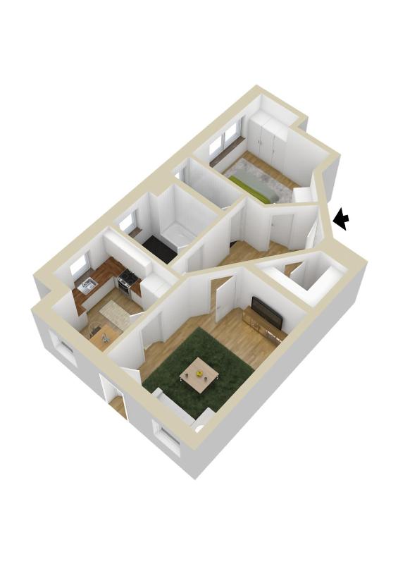 Apartment with Mountain View image 2