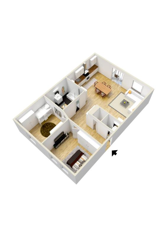 Apartment with Mountain View image 3