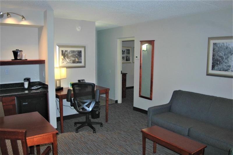 1 King Bed, Suite, City/Courtyard View, Non-Smoking image 4