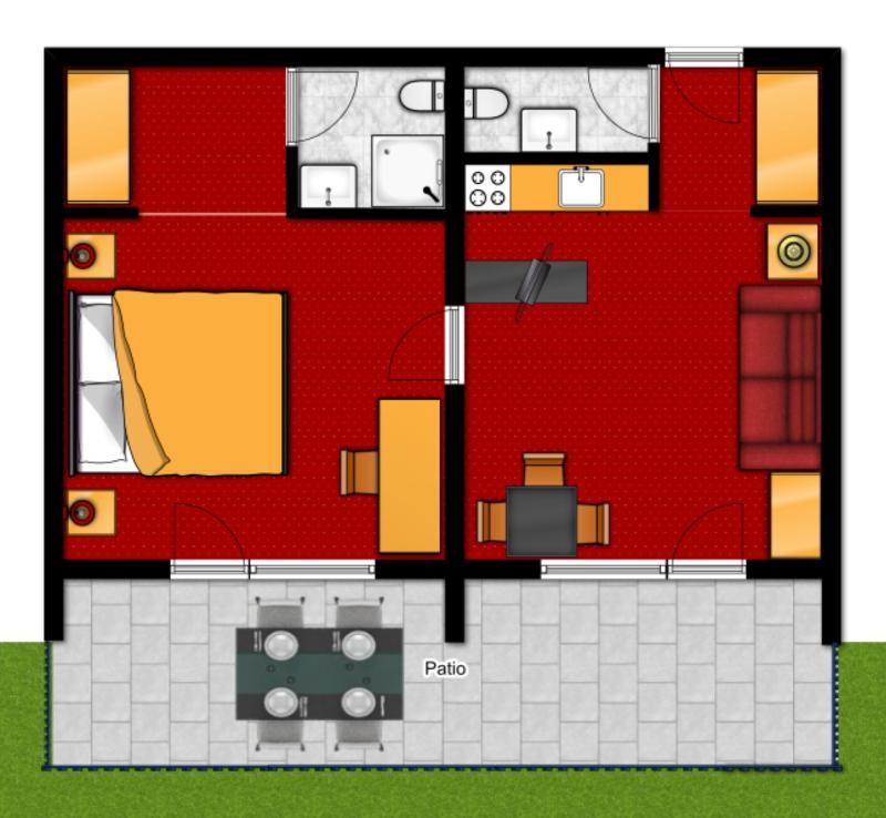 Superior One-Bedroom Apartment with Terrace image 3