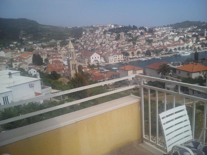 Apartment in Hvar town with sea view balcony air conditioning WiFi 3615-1 - image 1