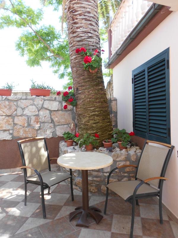 Studio apartment in Privlaka with balcony air conditioning WiFi 878-2 - image 10