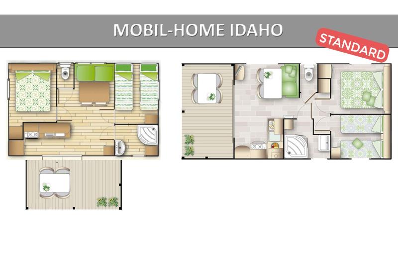 Two-Bedroom Mobile Home (4 persons) image 2