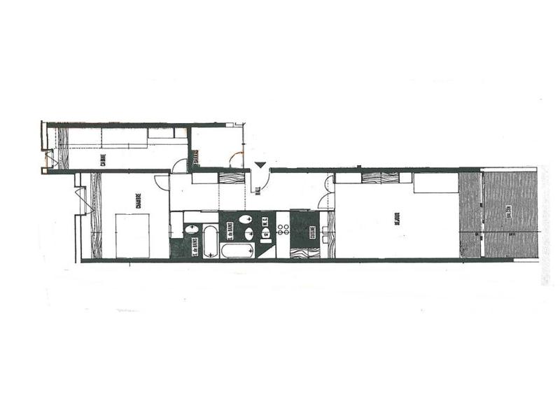 Appartement 3 pièces 8 pers. proche pistes animaux admis - Arc 1600 - FR-1-411-324 - image 3