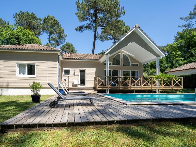 Villa a Biscarrosse avec piscine chauffee et jardin pour 6 personnes - FR-1-521-93 - image 19