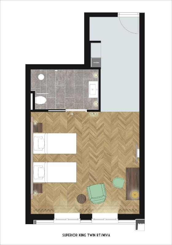Superior Twin Room - Disability Access image 3