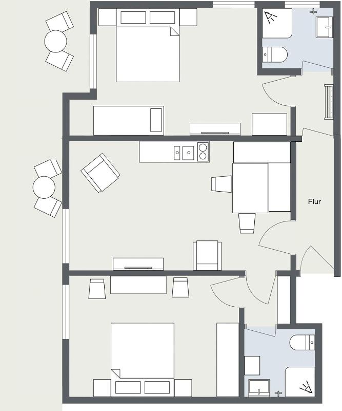Apartment with Garden View image 3
