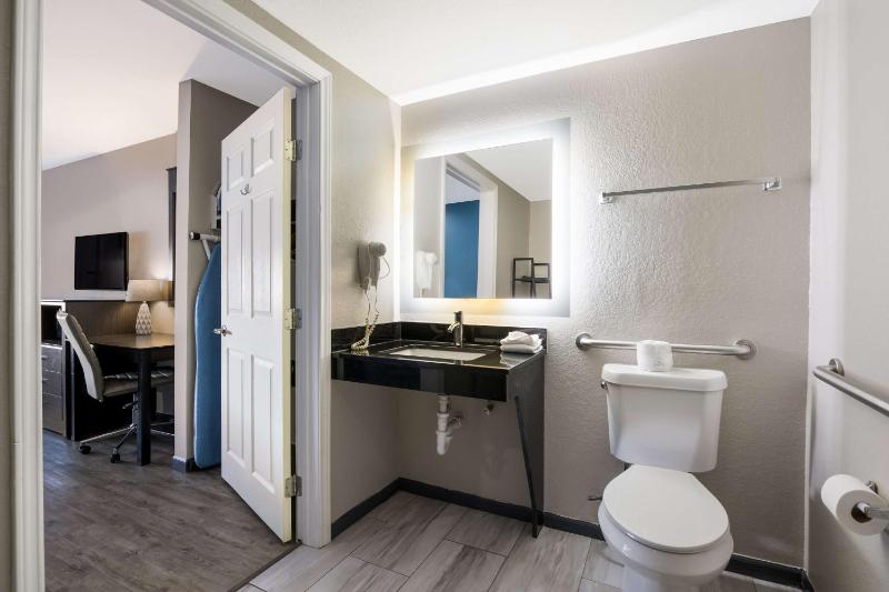 King Room with Roll-In Shower and Kitchenette - Mobility Accessible image 3