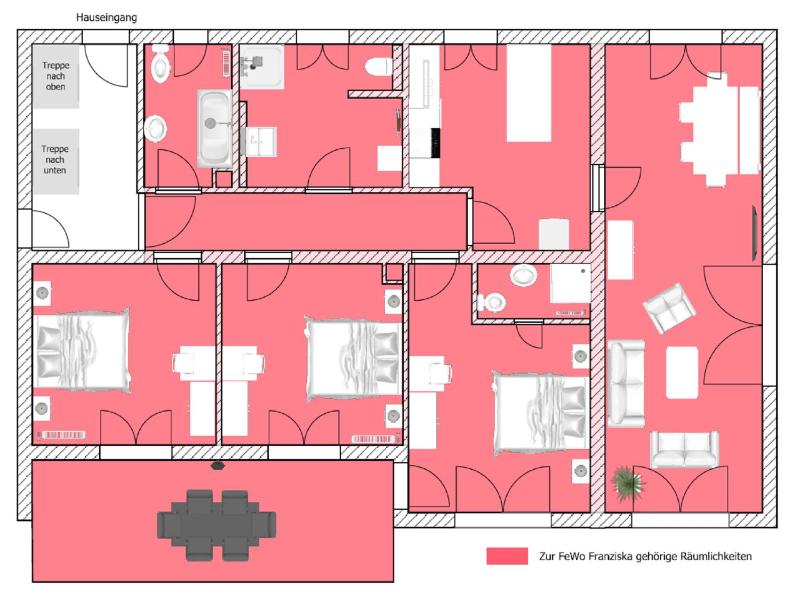Three-Bedroom Apartment image 2