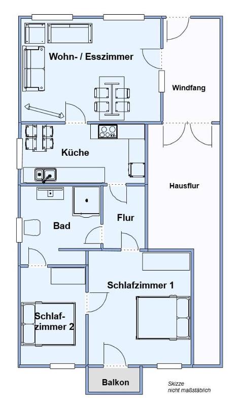 Two-Bedroom Apartment image 4