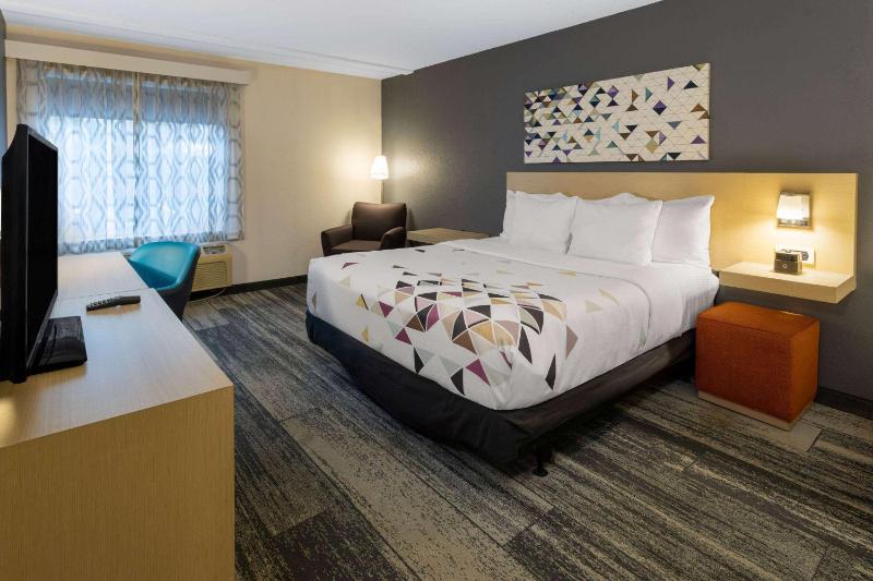 1 King Bed, Mobility and Hearing Accessible Room, Bathtub w/ Grab Bars, NSMK image 4