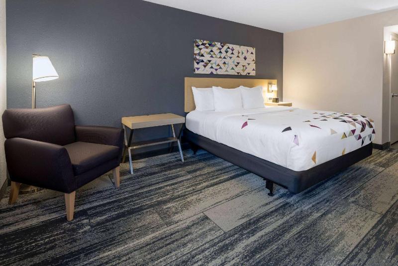 1 King Bed, Mobility and Hearing Accessible Room, Roll-In Shower, Non-Smoking image 3