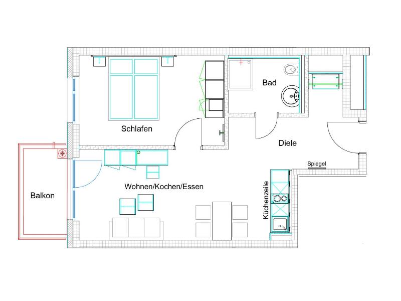 One-Bedroom Apartment image 2