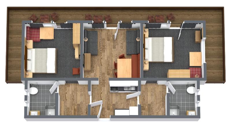 Luxury Two-Bedroom Apartment with Balcony image 2