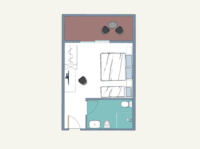 Superior Double Room with Extra Bed image 1