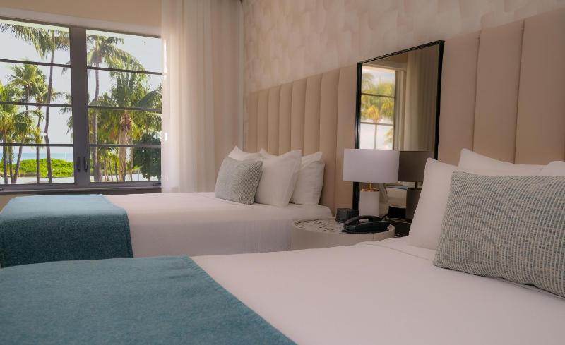 Oceanfront Two Double Beds