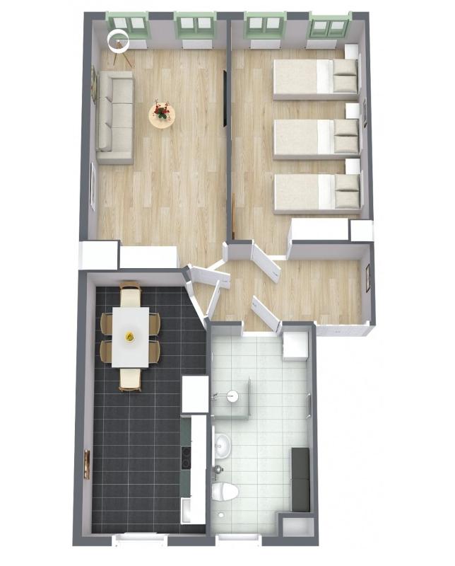 One-Bedroom Apartment (Without Sauna) image 1