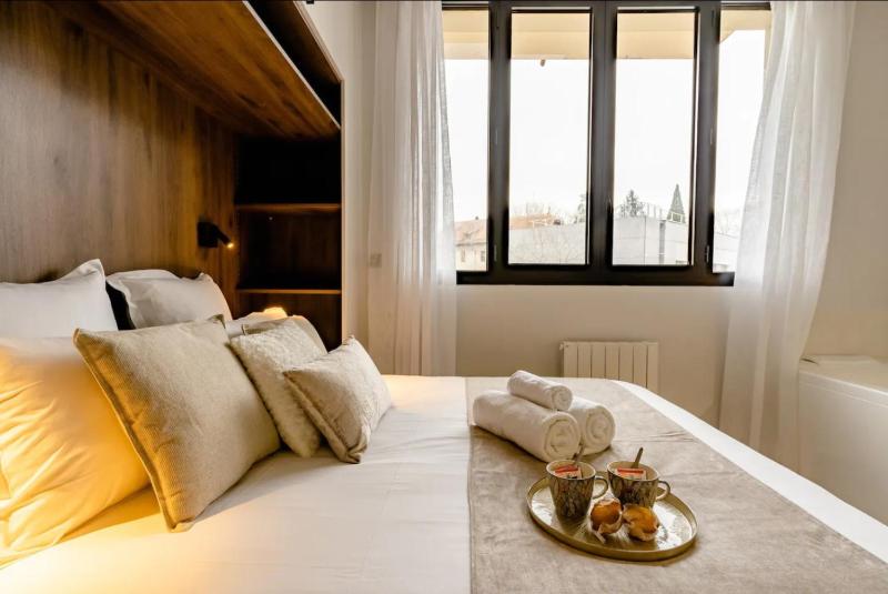 Jacuzzi Bay avec LITERIE GRAND LUXE proche du lac Annecy Avenue du Parmelan - image 18