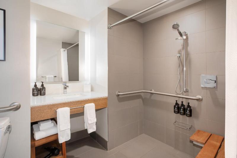 King Room - Hearing Accessible - Roll-in Shower image 2