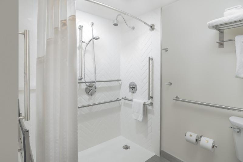 One Queen Bed Hear Access Roll In Shower - Non-Smoking image 3