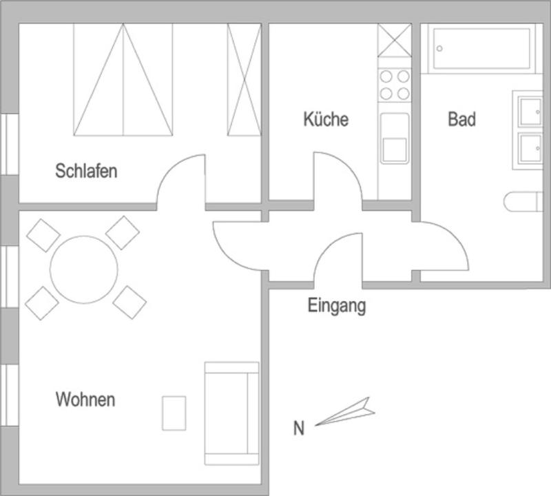 Standard One-Bedroom Apartment 1 image 2
