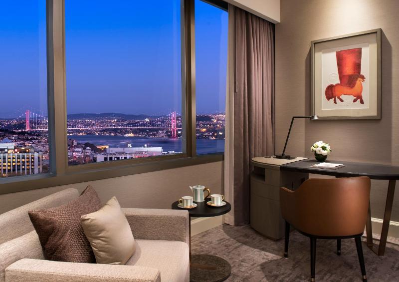 King Room with Partial Bosphorus View image 3