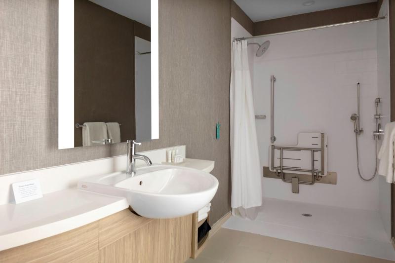 One Bedroom Studio Suite with King Bed, Trundle bed and city view image 2