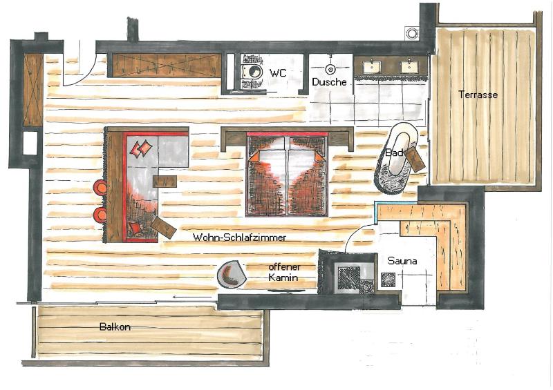 Suite with Sauna image 2