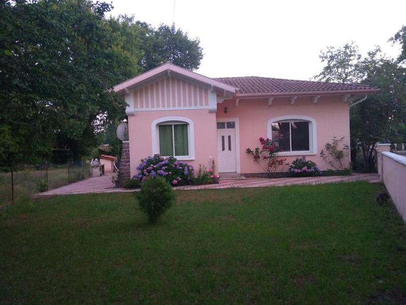 Maison privée avec piscine Images