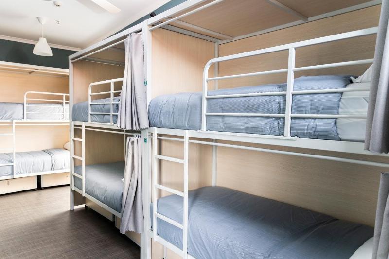 Bed in 6-Bed Female Dormitory Room with Shared Bathroom image 1