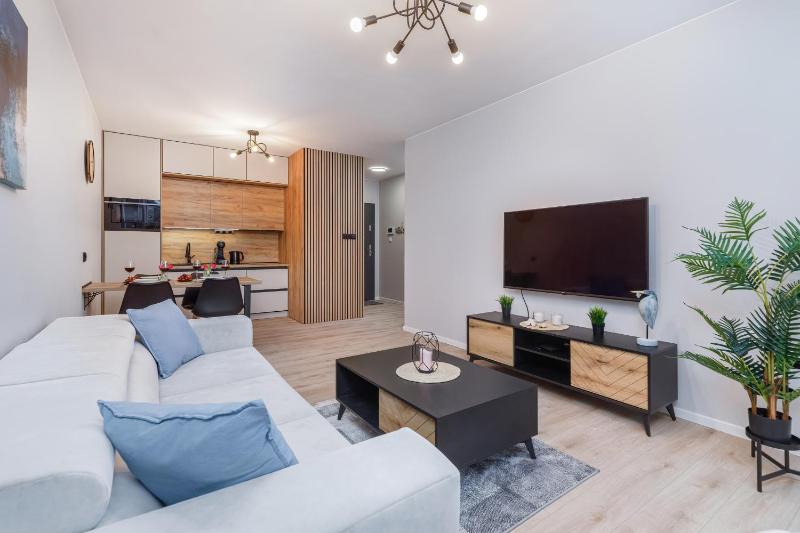 Dziwnów River Side Apartment with Balcony by Renters Prestige - image 15