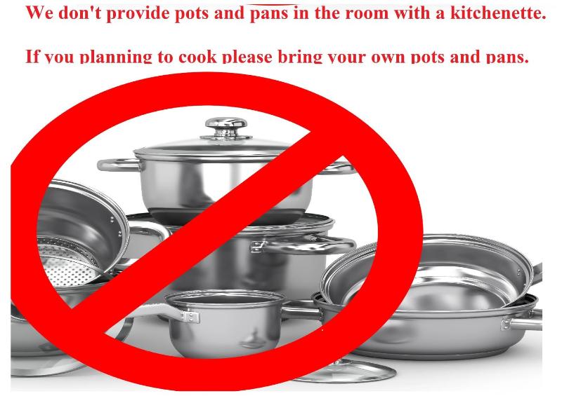 Standard Room with Two Double Beds with Kitchen image 1