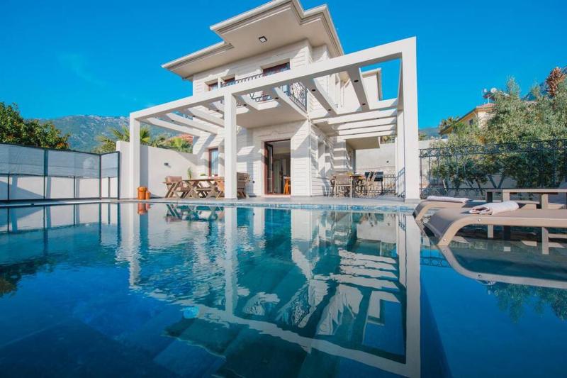 Havuzlu korunaklı jakuzili villa Images