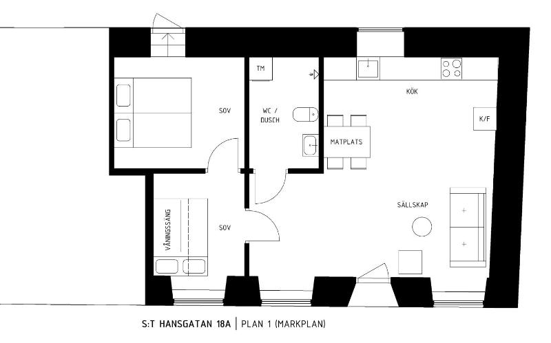 Two-Bedroom Apartment image 3