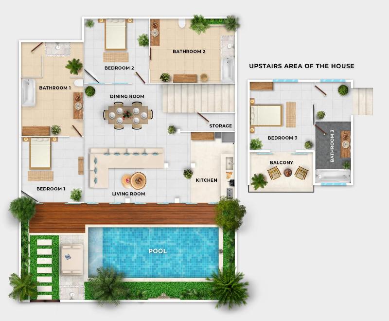 Villa Tokyo - 3 BDR Private Villa - 3 min walk to KU DE TA beach - image 16