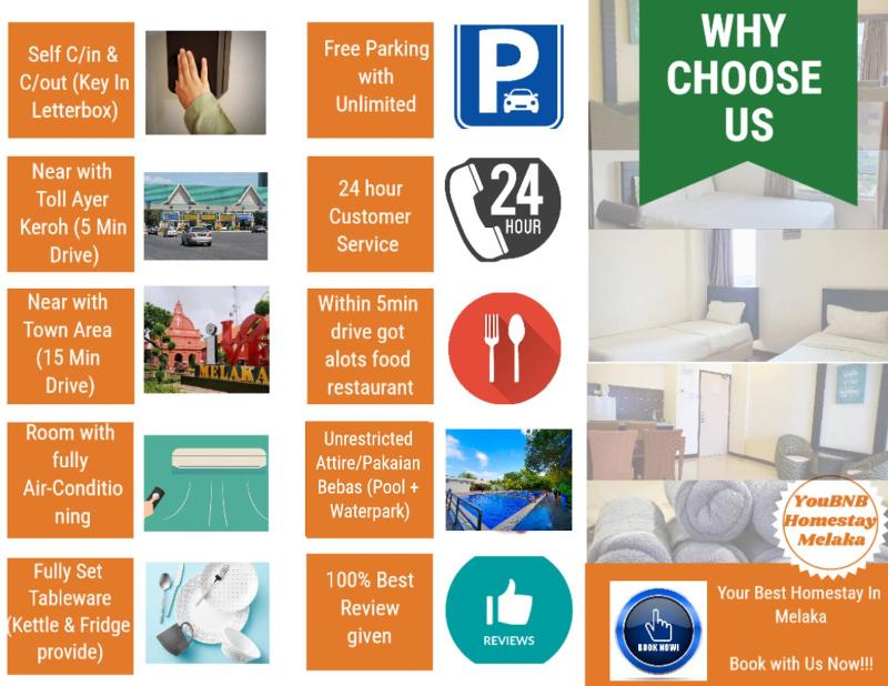 Melaka Top Largest Waterpark Resort - By YouBNB Homestay Melaka - image 28