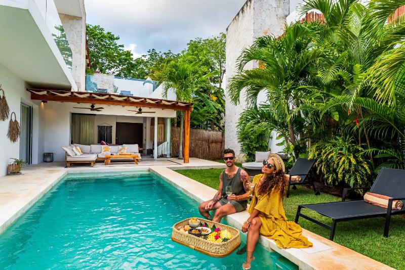 Villa Ek'Balam & Villa Flamingo Luxury Villas Private Pool Private Garden Jacuzzi 24h Security - image 28