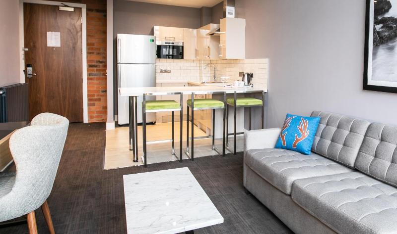 Executive Suite, 1 Bedroom, 1 King, Sofa Bed, Kitchen Kitchen image 3