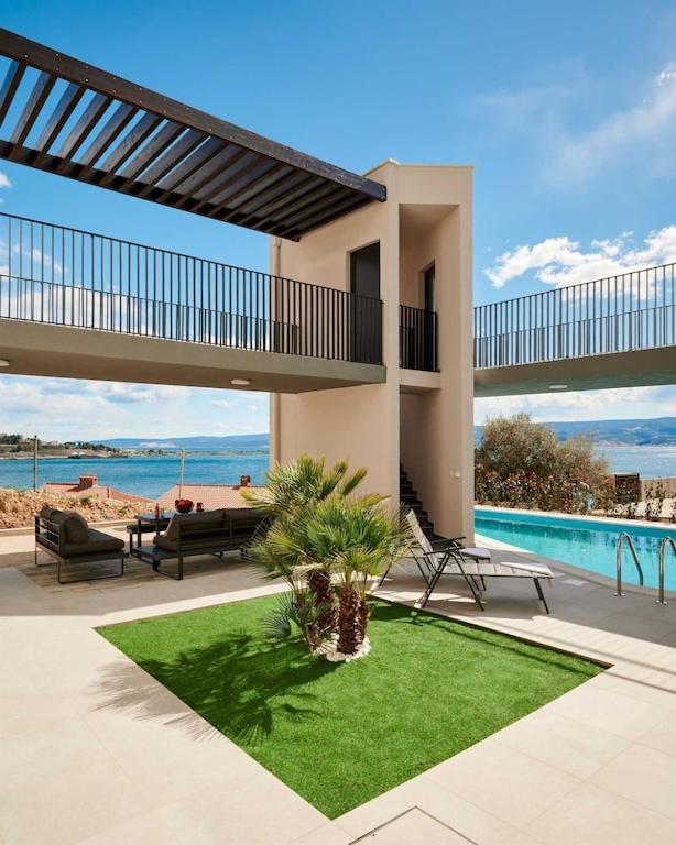 Villa Stella private pool sleeps 12 Dugi Rat - image 18